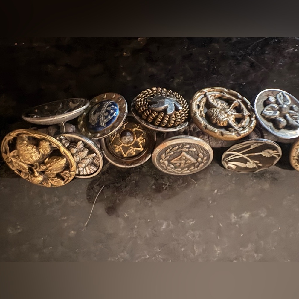 Antique Button Bracelet - image 2